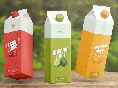 Country Juice Product packaging design 3d mockup design amazon packaging graphic design juice packaging mockup design packaging design product packaging