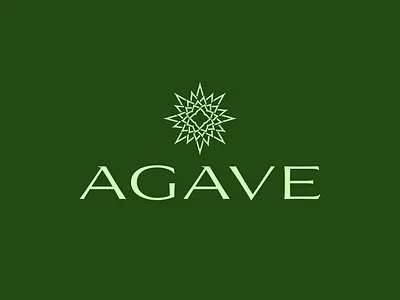 Agave – logo design agave agave logo agave logomark agave mark green logo logo pictorial logomark plant logo