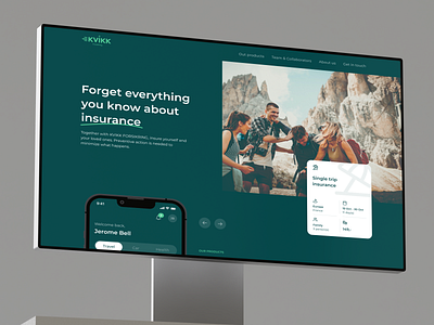 Kvikk Forsikring — Insurance platform car insurance design insurance insurance platform quick insurance safe safe traveling travel insurance traveling ui ui design ux ux design web web app web design website