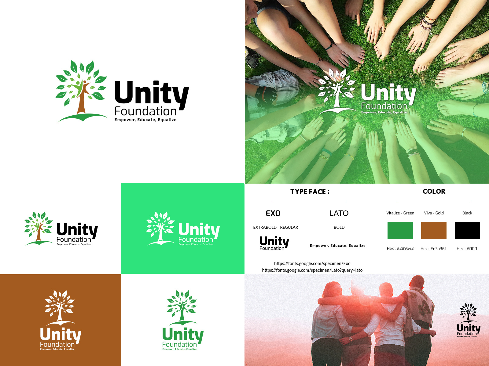 Foundation Logo Design amazing logo brand identy branding business logo company logo design eye catching flat logo foundation logo graphic design logo logo design minimalist logo mordern logo nonprofit logo organization logo ui unity logo versatile logo wordmark logo