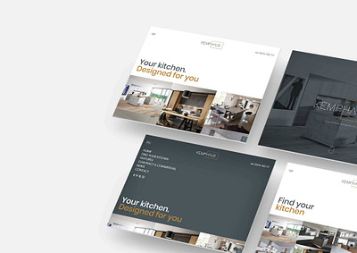 Kemphaus Kitchens frontend web design web development