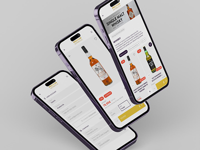 Premium Beverage Distribution alcohol delivery app design beverage app beverage business beverages cocktail craft beerages distribution drink connoisseur drink delivery drink menu drink selection luxury luxury experience luxury lifestyle mobile app mobile ordering premium