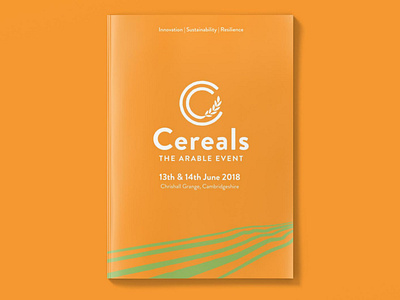 Cereals Brochure branding brochure design graphic design graphics stationery web ads