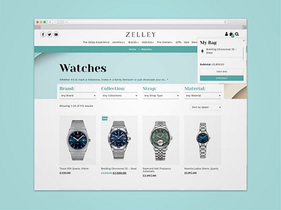 Zelley ui ux web design web development woocommerce wordpress