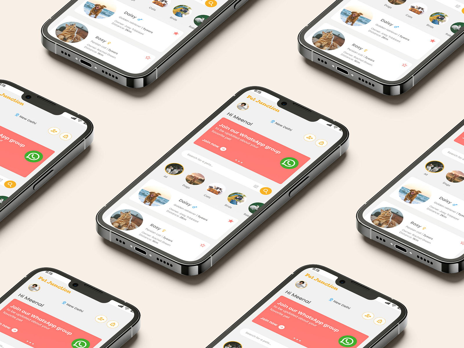 Pet Junction Pet Adoption App by UX Designer on Dribbble