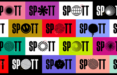 SPOTT 3d animation branding graphic design logo motion graphics visual identity