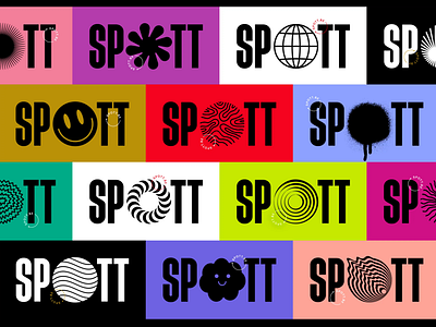 SPOTT 3d animation branding graphic design logo motion graphics visual identity