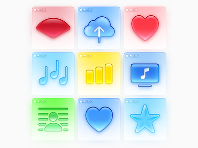 music albums apple music aqua figma icons sf symbols