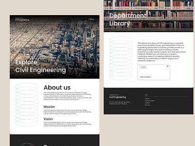 Civil Dept Website app branding civil design graphic design illustration logo typography ui ux vector website