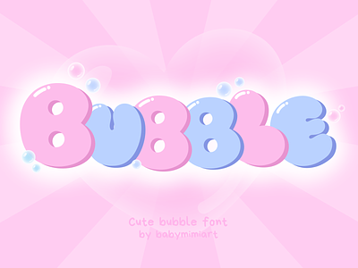 Bubble Font