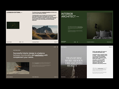 LOOKBOOK - Website Concept blog cms concept design landing page minimalist modern portfolio technology ui ux web web design webdesign website