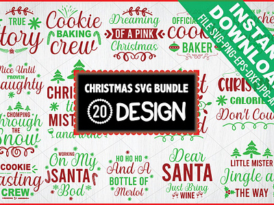 Christmas SVG Bundle christmas christmas card christmas font christmas mockup christmas pattern christmas svg christmas t shirt