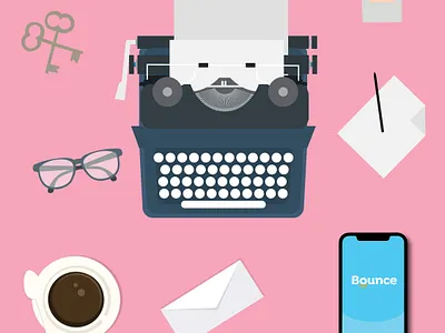 Illustration for a phone insurance company adobe adobeillustrator branding flatdesign graphic design illustration ui