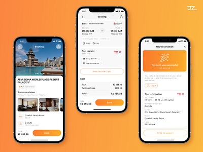 Booking a tour | Mobile App UX/UI iOS booking app booking hotel booking tour figma flight hotel app ios mobile app mobile designer modern design mvp prototyping room booking ui user flow ux uxui uxui designer