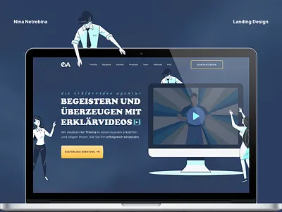 Design Site | Promotion Agency agency agency site design landing landing page promotion promotion agency site ui ux web website