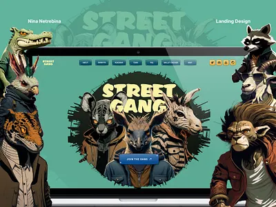 Design Site | NFT project landing landing page nft nft landing nft site site ui ux web website