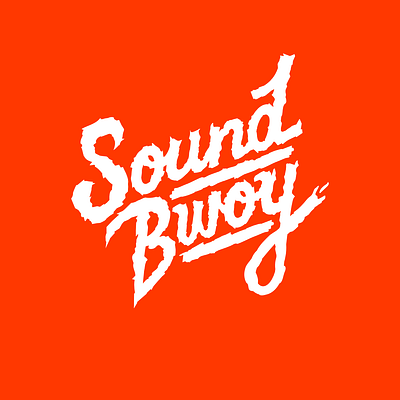 Sound Bwoy Logotype v.1 art deejay design dj electronic event filip goodtime komorowski logo logotipo logotype magic music party producer production script typography vector