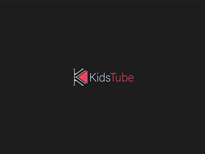 KidsTube, company logo for site 3d animation branding branding logo company logo design graphic design illustration kids kids logo logo motion graphics ui vector