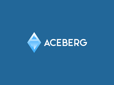 Aceberg ace ace of spade aces app brand branding casino gambling ice iceberg icon logo poker