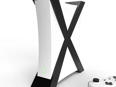 Branded Alphabet | X is for... 36dot design game gamer render type typography