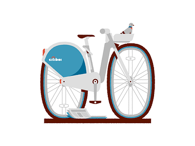 CitiBoiSzn2 bicycle bike cycling illustration procreate
