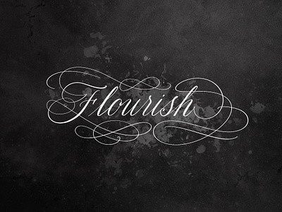 Flourish. Calligraphy calligraphy design flourish flourish calligraphy graphic design illustration lettering letters modern calligraphy