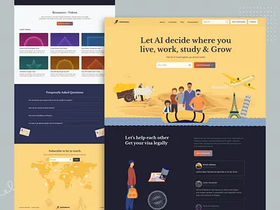 ZindaBhag Travel WordPress Web Design blog landing page logo travel ui ux design web design wordpress
