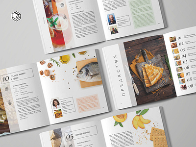 Cook Book (Medical Gourmet 2023) book editorial graphic design layout