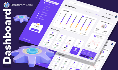 Dashboard 3d app business dashboard data analysis design graphic design marketing product dashboard product design report card sales spatial design tools ui uiux ux visual design