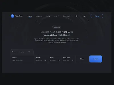 Landing Page Concept design figma graphic design landingpage ui