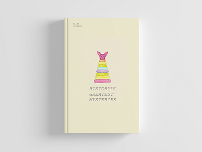 book cover "History's Greatest Mysteries" book cover book design cat egypt graphic design sphinx