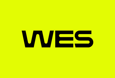 WES Wordmark branding design logo logo design logos logotype mark