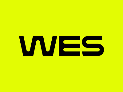 WES Wordmark branding design logo logo design logos logotype mark