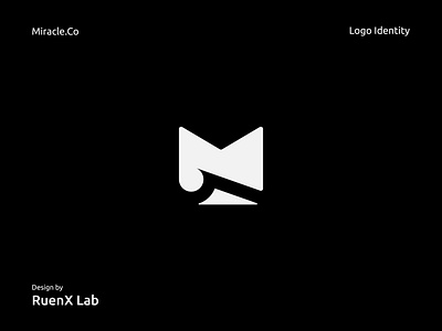 Miracle.Co agency ai logo annimation best logo brand design brand guidelines brand identity brand identity designer branding letter mark logo m book m letter m letter mark m logo modern logo modern m letter logo rhfrifat ruenxlab tech logo