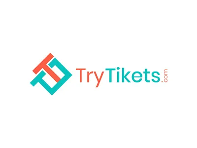 TryTikets brand identity branding design graphic design illustration logo logodesign vector