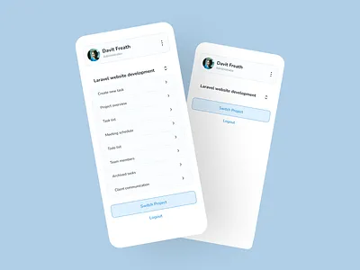 App navigation - Daily UI Challenge #8 app app design app navigation branding dashboard dashboard design design graphic design illustration logo mobile app mobile ui product design project management typography ui ui design ux ux design vector