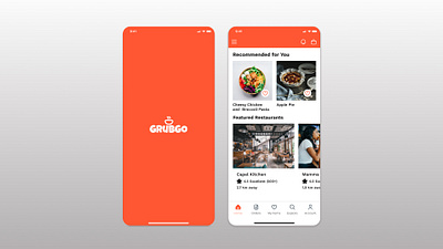 GrubGo - Food and Grocery Delivery App.