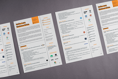 Resume Design photoshop print design resume design