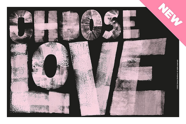 Display font Choose Love sans serif by EST Designs on Dribbble
