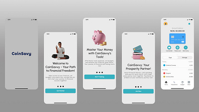 CoinSavy - Online Banking App
