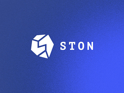 Ston blockchain brand design branding cryptocurrency design dex graphic design identity logo logo design logo mark logotype telegram token ton toncoin