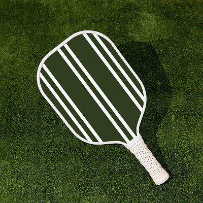 Pickle ball Paddle green lines paddle pattern pattern design pickle ball pickle ball paddle white