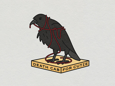 dcfc merch graphic band bird cab crow cutie death for merch music platform tangle thread tour yarn