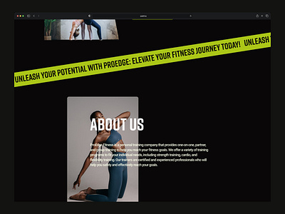 ProEdge: A Fitness Website branding design fitness graphic design landingpage proedge ui uidesign uiux uiuxdesign webdesign website