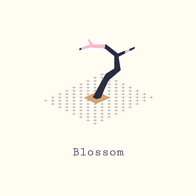 Blossoming Tree design graphic design illustration vector