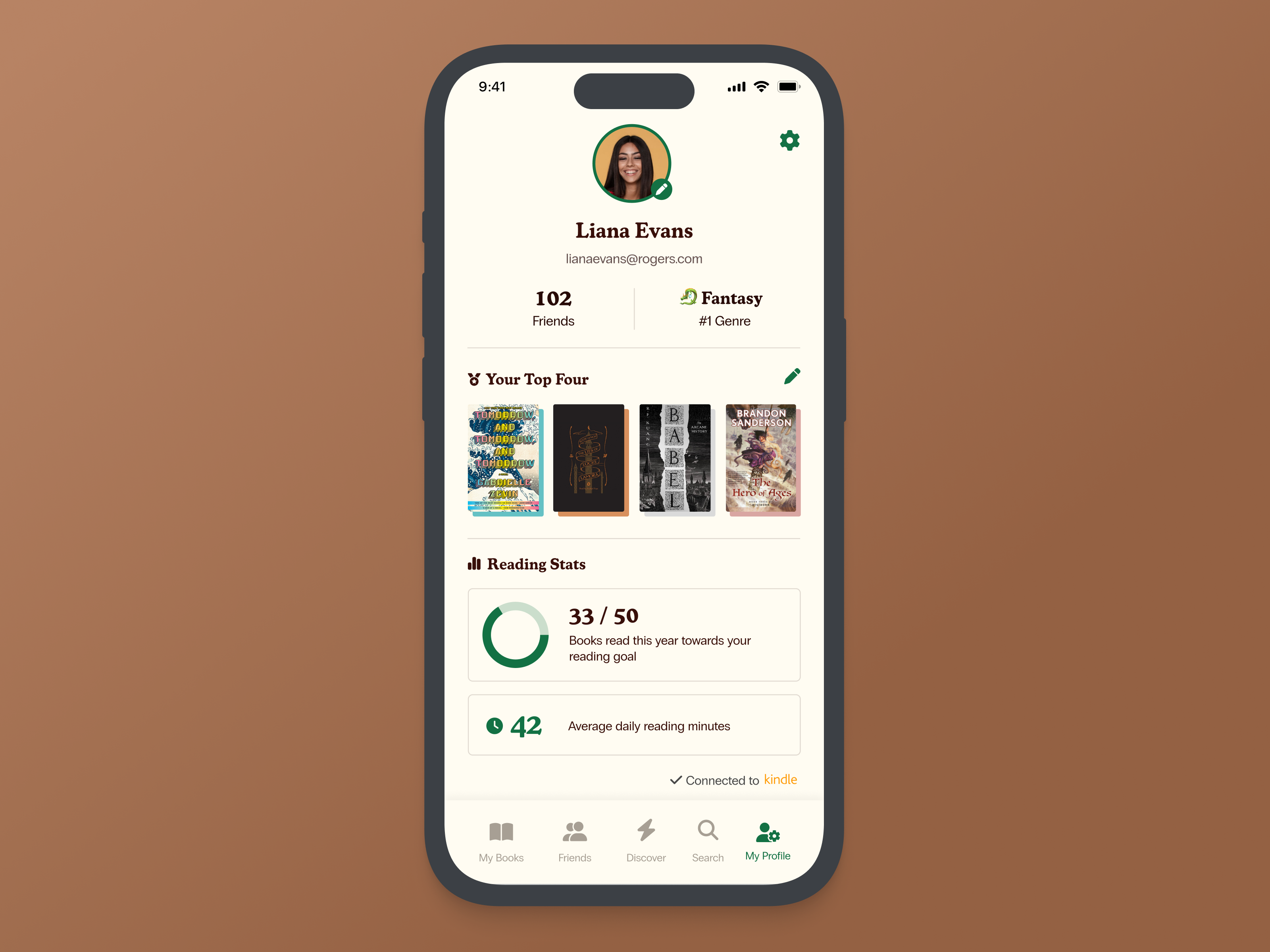 Daily UI #007: User Profile branding daily ui challenge dailyui design graphic design illustration logo product design ui ux