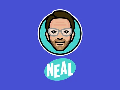 NEAL BRENNAN 3 mics blocks chappelle show comedian comedy neal brennan portrait text type typography