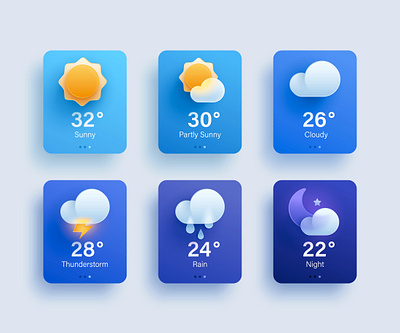 Weather Design app branding design graphic design illustration iu ui ux vector