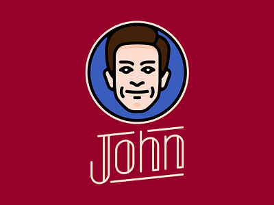 JOHN MULANEY baby j classy comedian comedy fancy john mulaney oh hello portrait sack lunch bunch text type typography