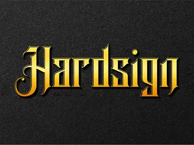 Editable golden text style template. Vector. text effect